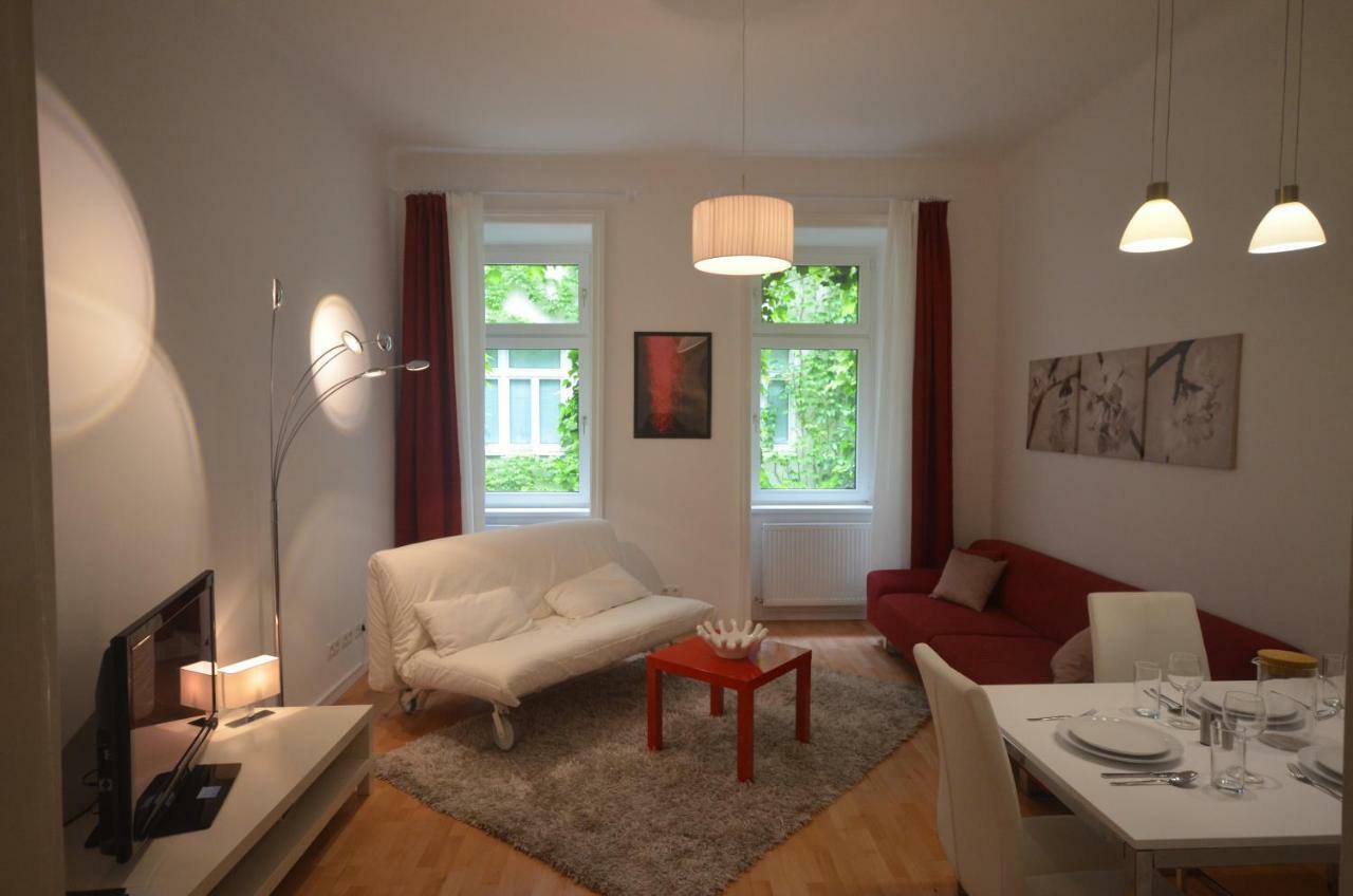 Charmante Altbauapartments Apostelgasse Wenen Buitenkant foto